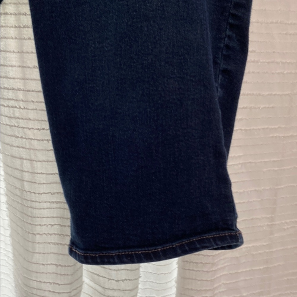 Nine West Dark Blue Jean Long Shorts - Picture 8 of 13